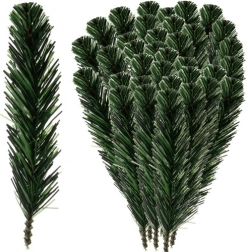 set of artificial spruce twigs 21 cm – 40 pcs ruhhy