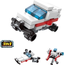 Qman Trans Collector 3u1 spasilački SUV građevni set