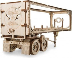 Holz-3D-Puzzle Anhänger für LKW HEAVY BOY VM-03 (138 Teile) UGEARS