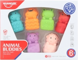 Water Animals – Set of Rubber Bath Toys (6 pcs)