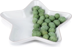 Porcelain Star-Shaped Plate 18 cm