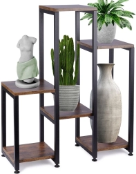 Kovinsko večnivojsko stojalo za rože, 80 cm