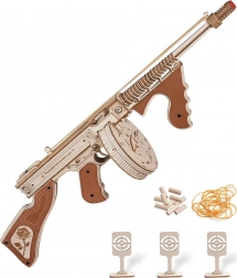 RoboTime kit meccanico 3D in legno mitra THOMPSON