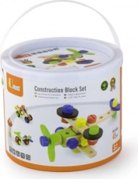 Drveni konstruktor u kantici, 48 dijelova (3+)