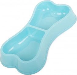 Dvojitá miska pro psy a kočky 0,25 l