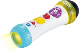 Microfoon met lichteffecten en stemvervormer