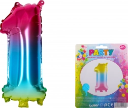 Rainbow Inflatable Balloon Number 1
