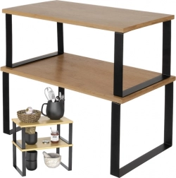 Bamboo Kitchen Shelf Ruhhy – 2 Pieces