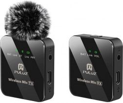 Micro-cravate sans fil Puluz 1 TX + 1 RX