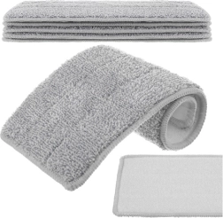 Set of Replacement Pads for Flat Mop 33 × 12 cm, 5 pcs RUHHY