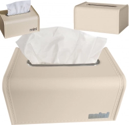 Box na kapesníky s kovovou pružinou