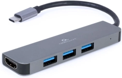 USB‑C hub with HDMI and 3× USB 3.0