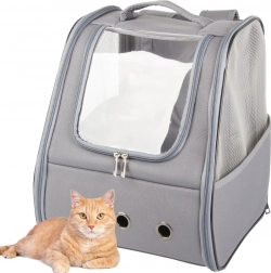 Nahrbtnik za hišne ljubljenčke z zračenjem in oknom