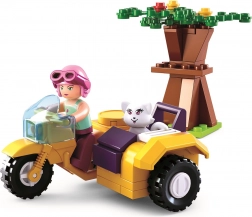 Sluban Girls Dream Moto avec side-car