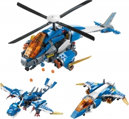 Jeu de construction Qman Sky Overlord