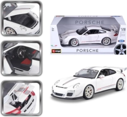 Modello in metallo Porsche 911 GT3 RS 4.0 1:18 – Bburago, bianco