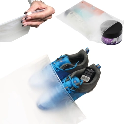 Matte zip bags 400 × 450 mm, pack of 50