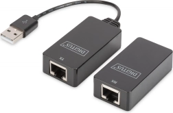 USB Extender DIGITUS for range up to 45m, black