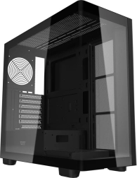 DarkFlash DS900G PC Case – Black, Mid Tower with Panoramic Glass