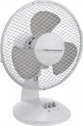 Ventilateur de table Zephyr blanc/gris