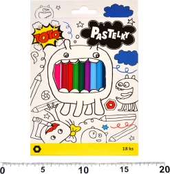 Hexagonal Colored Pencils 18 pcs