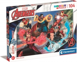 Puzzle scintillante Marvel Avengers 104 pezzi