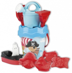 Androni pirate sand set in a travel bag – Blue