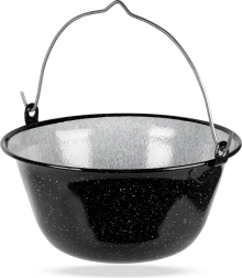 Chaudron hongrois émaillé suspendu 9,5 l