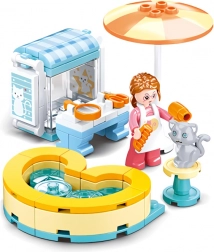 Sluban Girls Dream salone per gatti set di costruzione