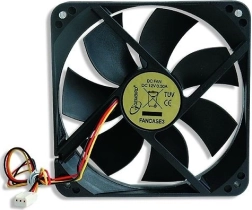 Fan 120x120x25 mm 3‑pin case/power