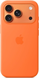 Silicone Case with MagSafe for iPhone 17 Pro – Orange