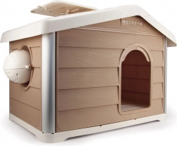 Loboo Smartkave Alaska modular house for dogs and cats with a gable roof