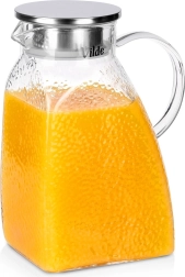 Brocca in vetro Vilde con coperchio da frigorifero 1,8 l