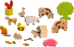Jeujura Wooden Figures Farm Animals