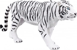 Realistic White Tiger Figure