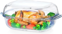 Glasofenfeste Auflaufformen mit Deckel 3,1 + 2,6 l VILDE