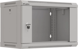 Armoire rack d’installation Lanberg 6U 540x350 grise avec porte vitrée