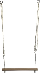 Wooden Hanging Bar 2Kids Toys with Adjustable Ropes