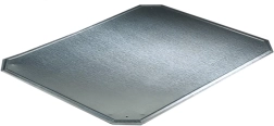Tôle de protection sous poêle 100 × 65 cm zinc
