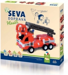 Seva Doprava – hasiči, stavebnice 545 dílků