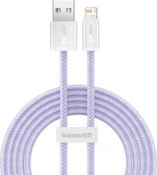 USB–Lightning kabel BASEUS Dynamic 2, 2 m, 2,4 A, vijoličen