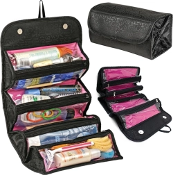 Travel makeup organizer