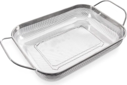 Stainless Steel Draining Basket ANETT 43 × 25 × 9 cm