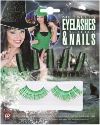 Set of Witch Nails and Lashes