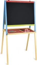 Lavagna multiattività in legno 56 × 43 cm con accessori
