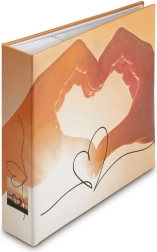 Album fotografico Heart 10×15 cm, 200 foto con campo memo