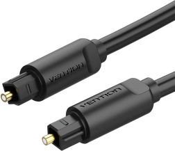 Optical audio cable Vention Toslink 1 m black