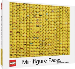 Puzzle da 1000 pezzi con facce di minifigure LEGO di Chronicle Books