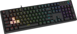 Mechanical keyboard Savio STYX Outemu Peach Silent with hot-swap and RGB