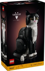 Kit de construction LEGO Ideas chat noir et blanc